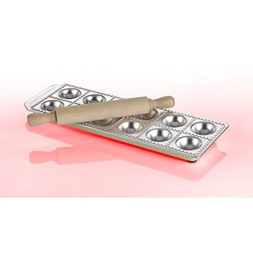 CucinaPro 127-06 Raviolamp Pasta Molds, 6-Pierogi