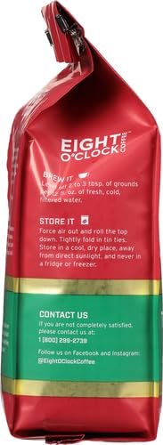 Eight O'Clock Coffee The Original Decaf, Medium Roast, Ground Coffee, 12 Ounce (Pack of 1), 100% Arabica, Kosher Certified