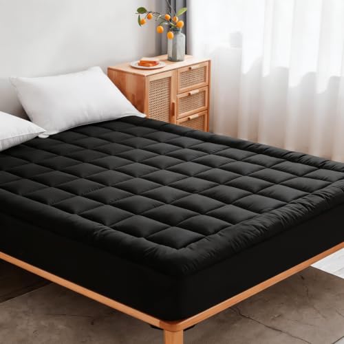 King Mattress Pad Cover with Deep 18-Inch Pocket Cooling Breathable Topper