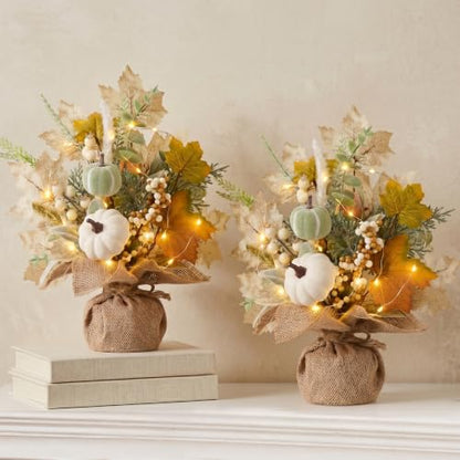 Fall Thanksgiving Table Centerpieces - 2 Pack Fall Decor (Variation of THIS listing)