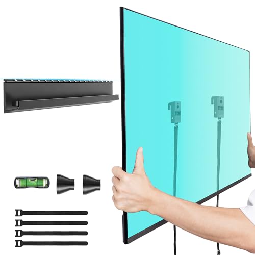 No-Stud TV Wall Mount for 32-70 Inch TVs, Up to 130 lbs, Easy Install