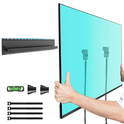No-Stud TV Wall Mount for 32-70 Inch TVs, Up to 130 lbs, Easy Install