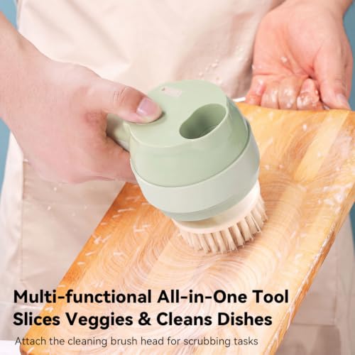 5-in-1 Electric Vegetable Chopper Food Processor - Multi-Function Kitchen Tool