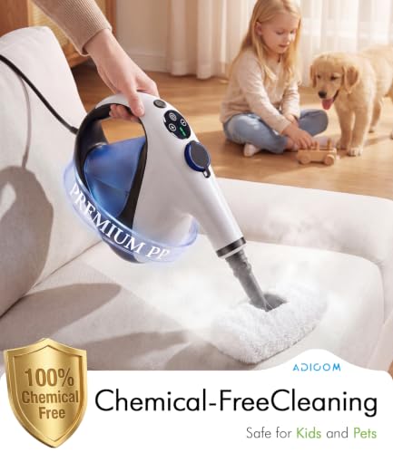 ADICOM Handheld Steam Cleaner - Instant 3-Second Heat-Up, No Waiting, Home Use, Normal