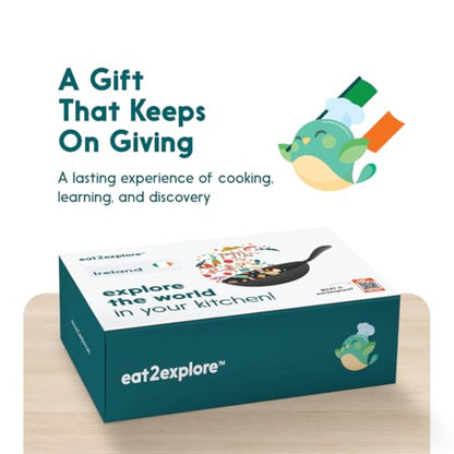 Kids Cooking Set - Explore Ireland / Cooking - 16 Pcs with Recipes & Ingredients