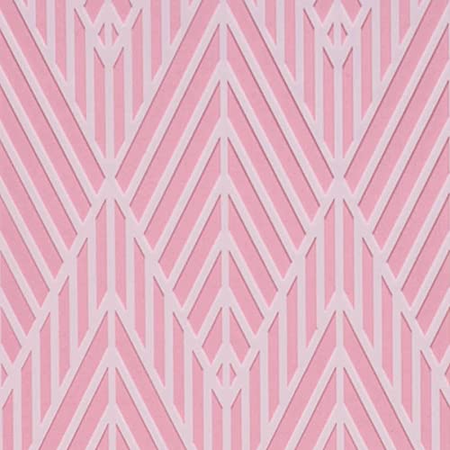 Lacupella Cake Baking Stencil - Seamless Delicate Pattern for Decorating Tall Double Barrel Cake to Use with Buttercream, Royal Icing, Ganache, Paint, Airbrush (CHEVI)