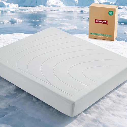 Queen Cooling Mattress Pad with Breathable Silicone for Hot Sleepers