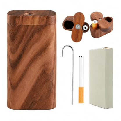 Wooden Storage Box - Modern Desktop Organizer for Small Items