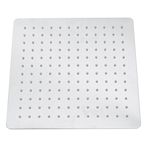 12 Inch Stainless Steel Rain Shower Head Square Rainfall Sprayer