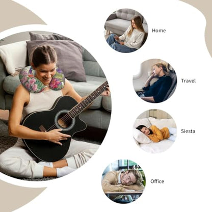 Memory Foam Travel Pillow U Shape Neck Support for Airplanes & Travel