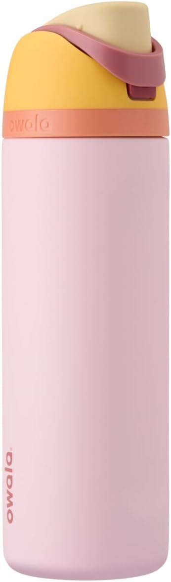 Owala FreeSip Insulated Stainless Steel Water Bottle - BPA-Free, 24 Ounce, Perfect for Sports & Travel
