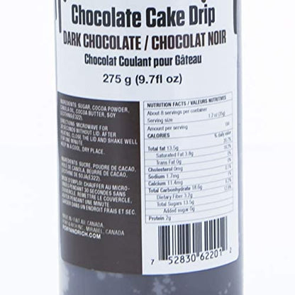 Roxy and Rich Chocolate Cake Drip 275 Grams, Dark Chocolate