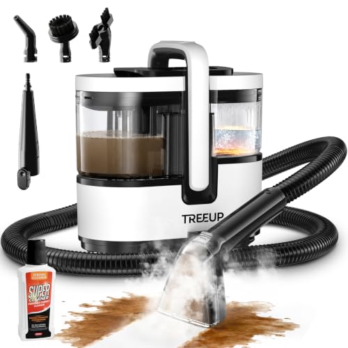 Portable Carpet and Upholstery Steam Cleaner with Multi-Tool Attachments