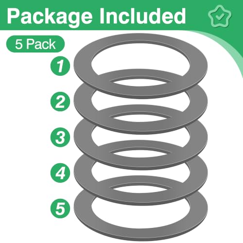 Rubber Gasket Seal O-Rings for Oster Blender Replacement Parts - 5 Pieces