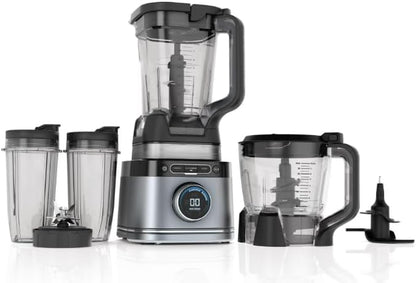 Niin-jaa Detectt 72 Oz Blender - 1700W, 3 Speeds, BlendSense Technology for Smoothies & More | Silver