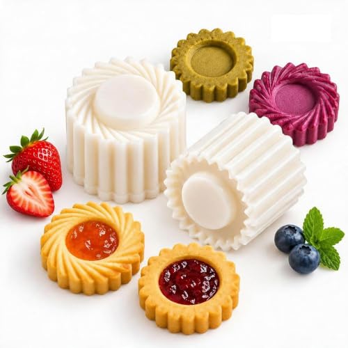 2-in-1 Double-Sided Sunflower Pastry Mold Press for Cookies & Mooncakes - Variation 2