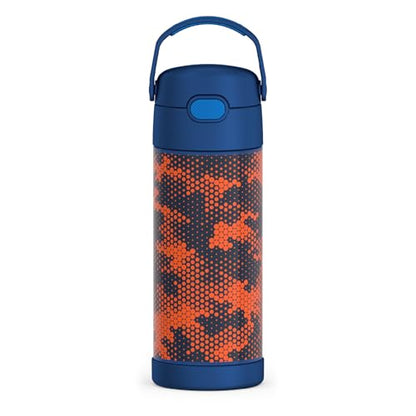 THERMOS 410mL Stainless Steel Non-Licensed FUNtainer® Bottle, Digital Camo, 14 oz