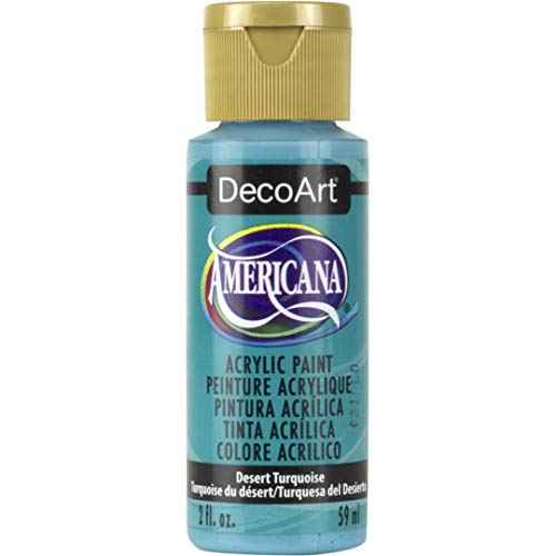 DecoArt Americana Acrylic Paint, 2-Ounce, Desert Turquoise