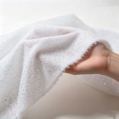 Artificial Snow Blanket for Holiday & Winter Wonderland Decorations - 47x31 Inches