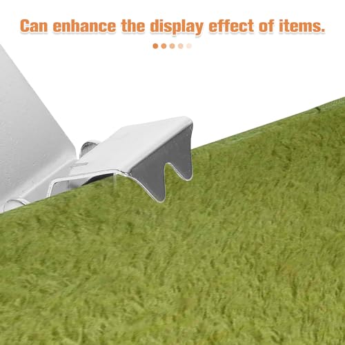 Stainless Steel Rug Hanging Clips - Curtain & Quilt Support, Silver