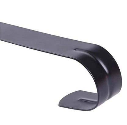 Sattiyrch 12" Wreath Hanger for Front Door,Steel Over The Door Hanger Hook,Wreath Door Hanger (Black,1)