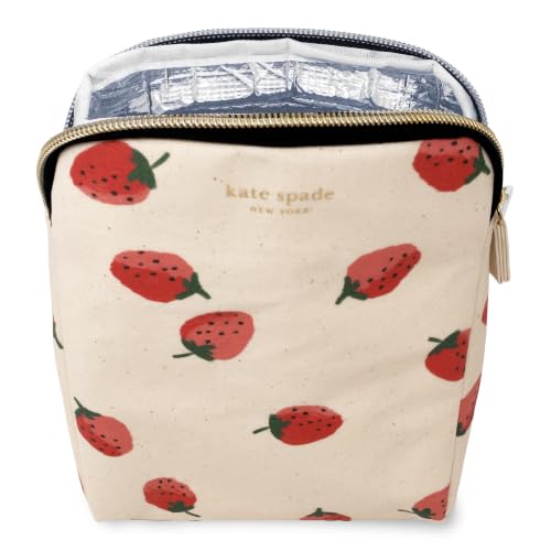 Kate Spade New York Insulated Snack Bag Set - Deco Dot & Strawberries Variation