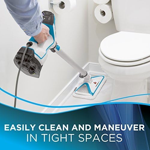 BISSELL PowerFresh Slim 3‑in‑1 Steam Mop & Handheld Steamer, Extension Wand, On‑Board Tool Kit, Multi‑Surface Cleaner for Sealed Hard Floors 2075A