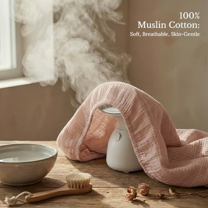 Pink Bedside Bassinet Sheets 3-Pack - Niceye Muslin Fitted Sheets for 33" x 21" Sleepers