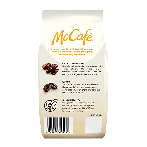 McCafe Chocolate Mocha, Ground Coffee, Flavored, 11oz. Bagged