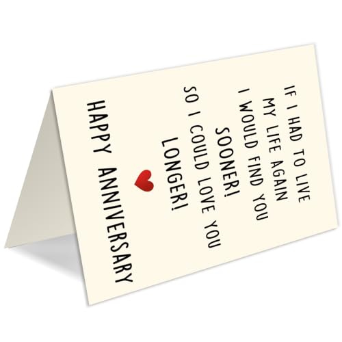 Anniversary Card Gift for Husband Wife - MM-485