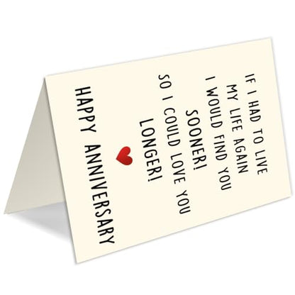 Anniversary Card Gift for Husband Wife - MM-485