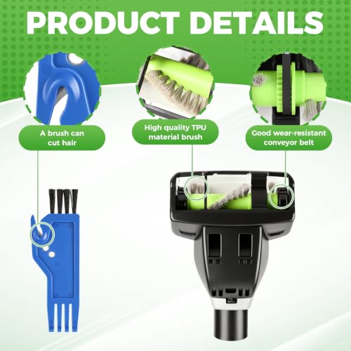 Pet Turbine Eraser Hair Brush Attachment for Bissell Vacuum - Compatible with 2252 2489 2486 2254 22543 24899 Models