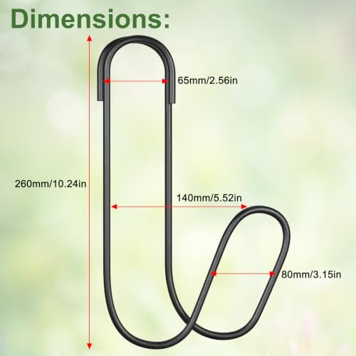 Heavy Duty Garden Hose Holder Water Holder for Outside - Black - 2 Pcs
