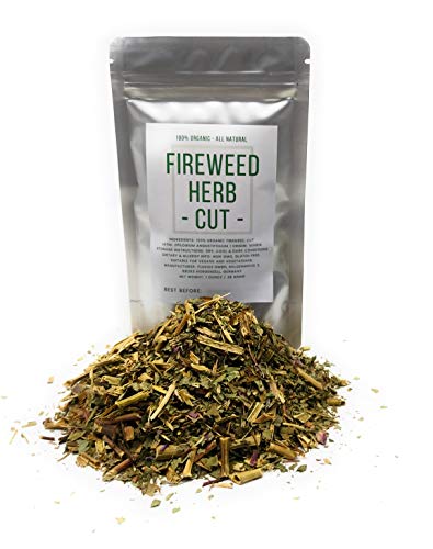 Fireweed Herb - Cut, Dried, Natural Epilobium Angustifolium - Net Weight: 1oz/28g