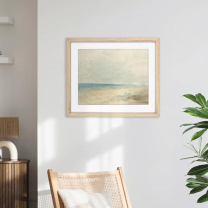 Natural Woodgrain 20x24 Inch Gallery Frame with 16x20 Mat - 1 Pack