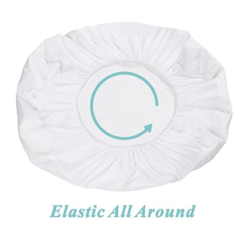 American Baby Company Waterproof Fitted Pack and Play Mattress Protector 39" x 27" - Quilted, Noiseless, Ultra-Soft & Breathable Playpen and Pack n Play Mattress Cover