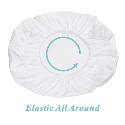 American Baby Company Waterproof Fitted Pack and Play Mattress Protector 39" x 27" - Quilted, Noiseless, Ultra-Soft & Breathable Playpen and Pack n Play Mattress Cover