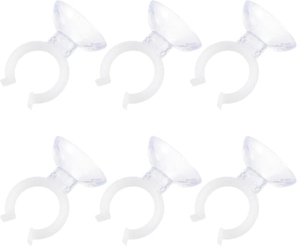 Uonlytech Candle Holders - 12 Pcs Suction Cup Tapered Cone Design for Christmas Decor | Versatile Stand