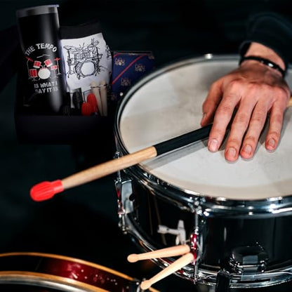 Christmas Drummer Gift Set with Tumbler Socks & Accessories - Men