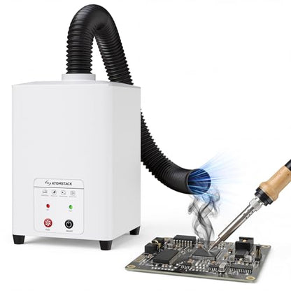 ATOMSTACK D5 Smoke Purifier Air Filter 1400Pa High Suction HEPA & Carbon, 3-Speed
