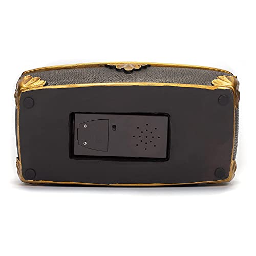 Gold Christmas Music Box - Plays Joy to the World & We Three Kings