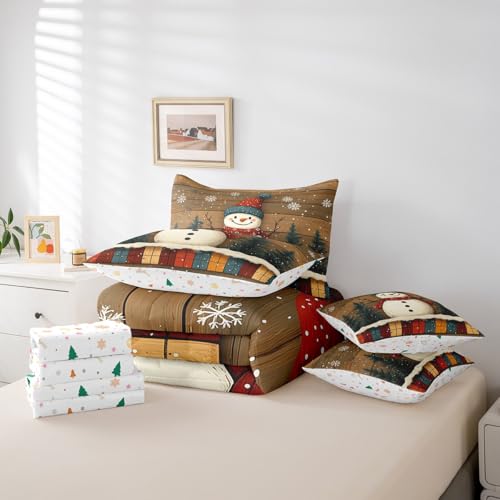 Kids Christmas Comforter Set Twin Size with Sheets - Multi 21 / Twin
