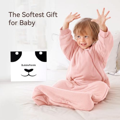 Baby Sleep Sack Rayon Bamboo 12-18 Months Pink - Breathable & Safe