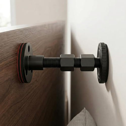 Adjustable Headboard Wall Stoppers Set – Fits 1.18 to 4.13 Inches, Noise & Wall Protection