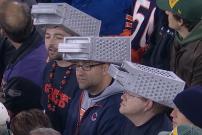 Cheese Grater Head Foam Hat - Foodie Costume Accessory, Party Hat