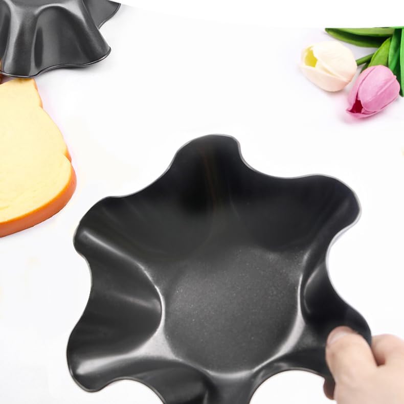 Skiennix 2 Pack Nonstick Taco Shell Bowls - Large Carbon Steel Tortilla Maker for Baking & Frying