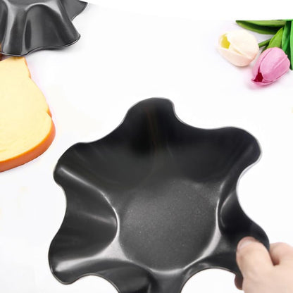 Skiennix Nonstick Taco Shell Bowl Set - 4 Large Carbon Steel Tortilla Makers for Frying & Serving