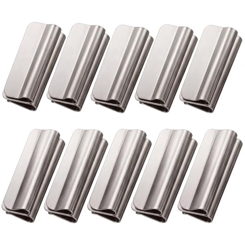 Magnetic Curtain Clips 10 Pack - No Drill Detachable Privacy Holders