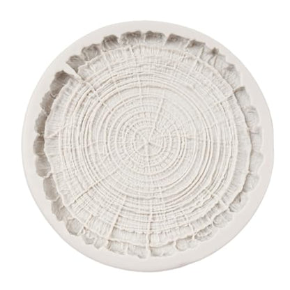 Tree Stump Silicone Mold for Cake Decorating - Style A