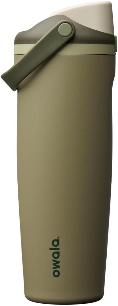 Owala FreeSip Sway Insulated Stainless Steel Water Bottle - 30oz, Two-Way Spout & Built-In Straw, Leak Proof